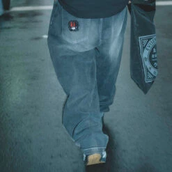 Evisen Eye Fire Jeans - Black -DADDIES Skate Gear BQ82094 4