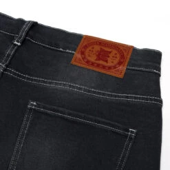 Evisen Eye Fire Jeans - Black -DADDIES Skate Gear BQ82094 5