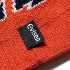 Evisen Sanda Beanie - Orange -DADDIES Skate Gear BQ8209F 3