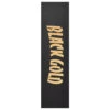 Black Gold Arch Text Grip Tape - Black/Gold Print -DADDIES Skate Gear BQ82216 1