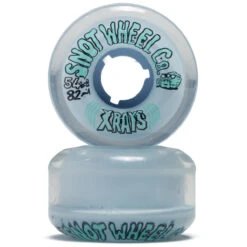 Snot X Rays 82a Skateboard Wheels - Ice Blue Clear/Ice Blue - 54mm -DADDIES Skate Gear BQ8221F 2