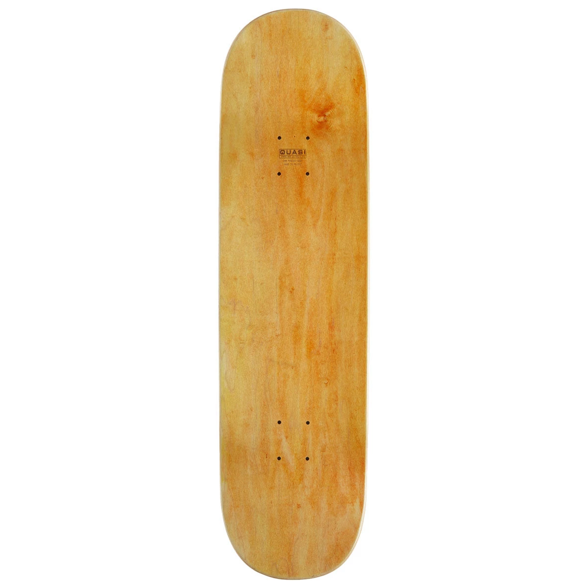 Quasi Blast Skateboard Deck - Brown - 8.50" 4 Quasi Blast Skateboard Deck - Brown - 8.50" - Image 2