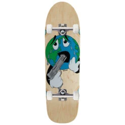 Quasi World Skateboard Complete - Natural - 9.00"