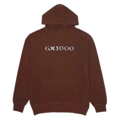 GX1000 OG Logo Lep Hoodie - Brown