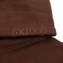 GX1000 OG Logo Lep Hoodie - Brown 7 GX1000 OG Logo Lep Hoodie - Brown -DADDIES Skate Gear BQ82ACF 3