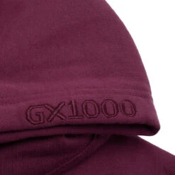 GX1000 Script Hoodie - Plum -DADDIES Skate Gear BQ82AD5 3