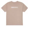 GX1000 OG Logo T-Shirt - Sand/White Font -DADDIES Skate Gear BQ82B3F 1