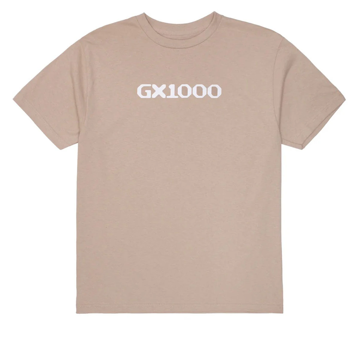 GX1000 OG Logo T-Shirt - Sand/White Font 3 GX1000 OG Logo T-Shirt - Sand/White Font