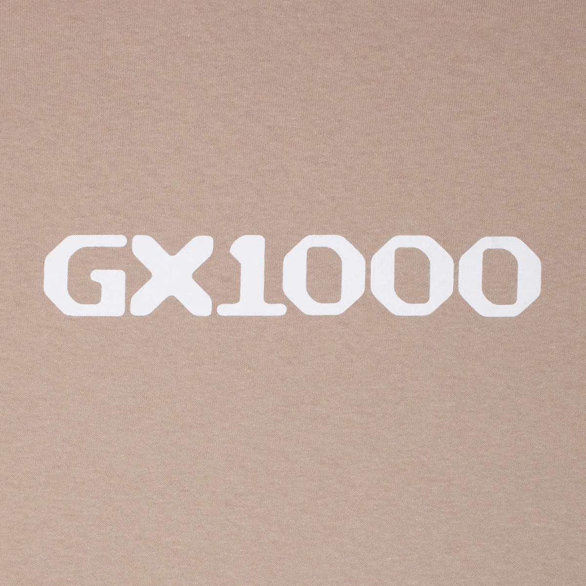 GX1000 OG Logo T-Shirt - Sand/White Font 4 GX1000 OG Logo T-Shirt - Sand/White Font - Image 2