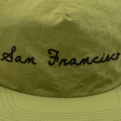 GX1000 Cursive SF Hat - Green -DADDIES Skate Gear BQ82B46 3