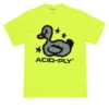 Quasi Duck Tech T-Shirt - Safety Green -DADDIES Skate Gear BQ82CDE 1