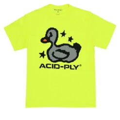 Quasi Duck Tech T-Shirt - Safety Green