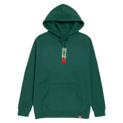 Chocolate Ink Blot Hoodie - Green