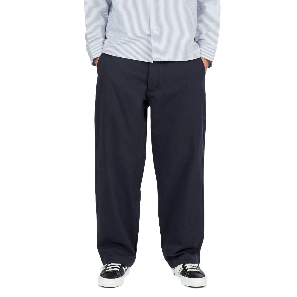 CCS Wide Leg Chino Pants - Navy 3 CCS Wide Leg Chino Pants - Navy