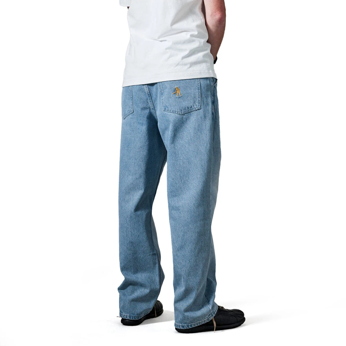 Passport Workers Club Jeans - Faded Wash Light Indigo 5 Passport Workers Club Jeans - Faded Wash Light Indigo - Image 3