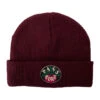 Passport Radish Beanie - Plum 2 Passport Radish Beanie - Plum -DADDIES Skate Gear BQ8415F 1