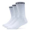 Passport Hi 3 Pack Of Socks - White -DADDIES Skate Gear BQ84160 1