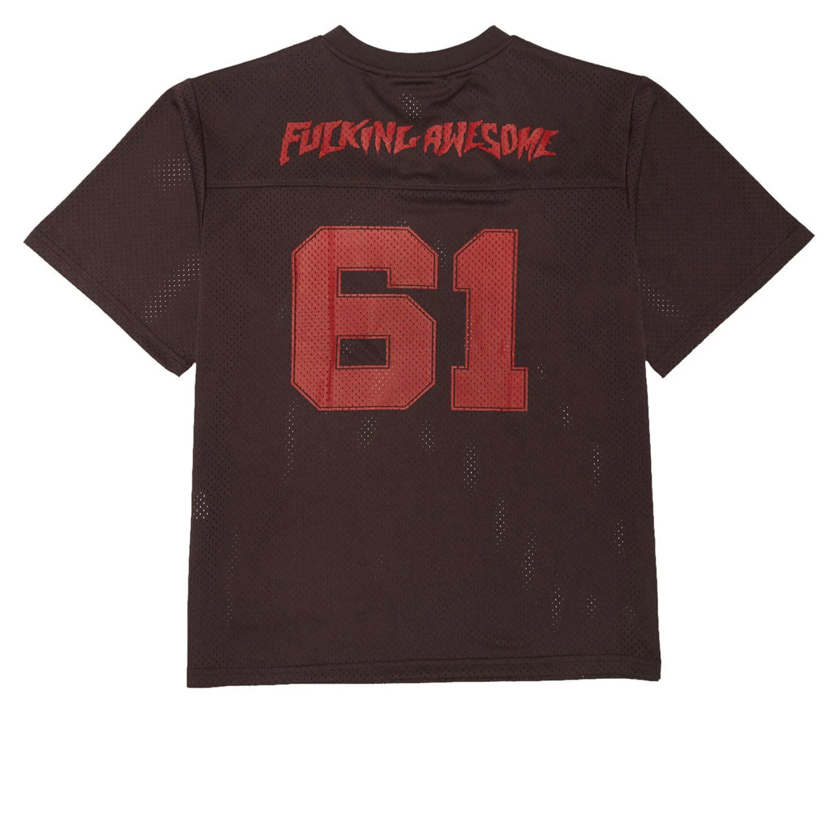 Fucking Awesome Stamp Logo Practice Jersey - Brown 4 Fucking Awesome Stamp Logo Practice Jersey - Brown - Image 2