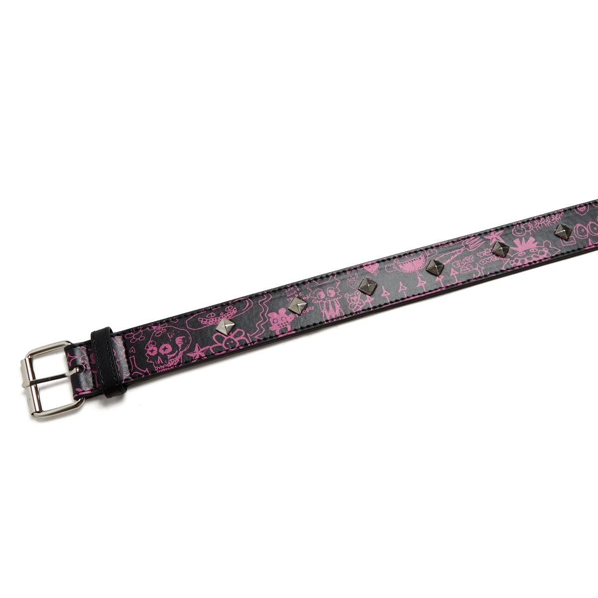 Loosey Franky Chaos Belt - Black/Pink Studded 5 Loosey Franky Chaos Belt - Black/Pink Studded - Image 3