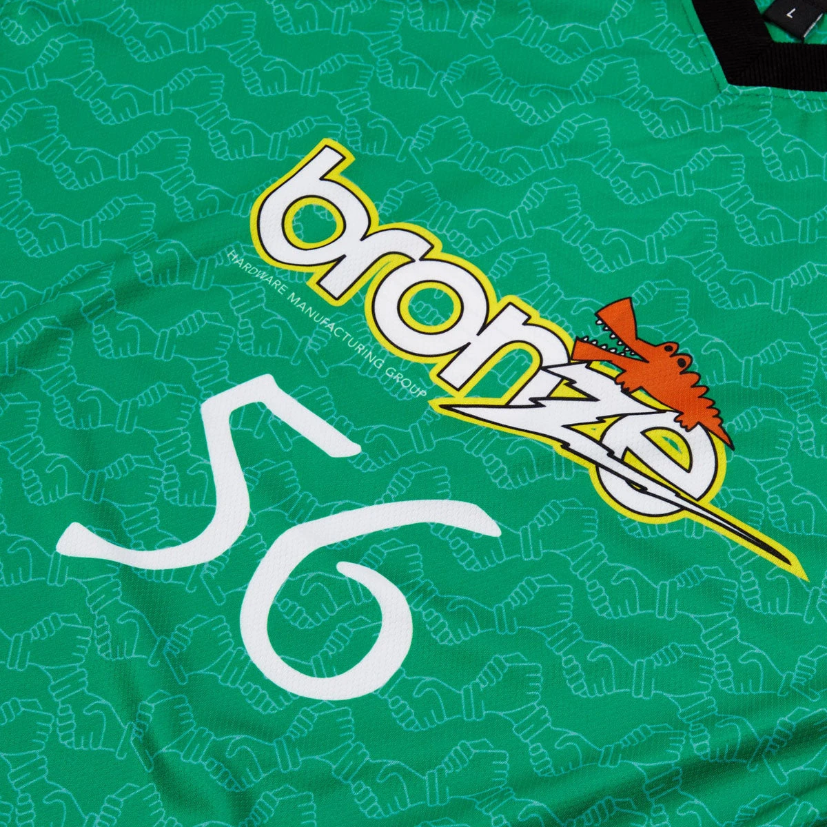 Bronze 56k Trust Soccer Jersey - Green 4 Bronze 56k Trust Soccer Jersey - Green - Image 2