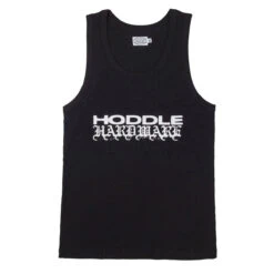 Hoddle Hardware Ribbed Tank Top - Black