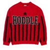 Hoddle Star Above Mohair Sweater - Red -DADDIES Skate Gear BQ84C99 1
