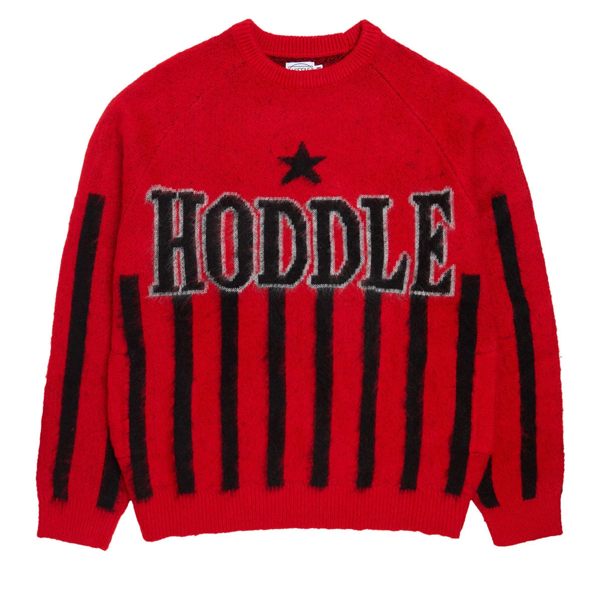 Hoddle Star Above Mohair Sweater - Red 3 Hoddle Star Above Mohair Sweater - Red