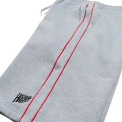 Hoddle Bermuda Jersey Shorts - Grey -DADDIES Skate Gear BQ84CAD 3