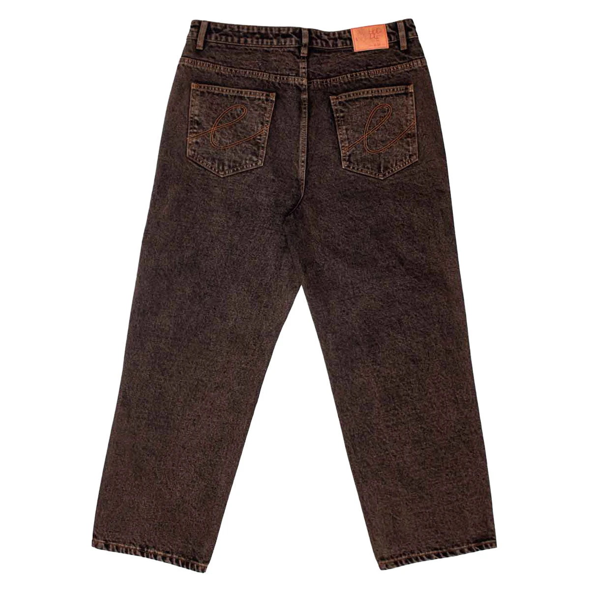 Hoddle Ranger Jeans - Brown Acid Wash 4 Hoddle Ranger Jeans - Brown Acid Wash - Image 2