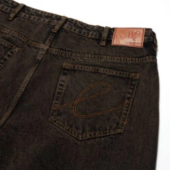 Hoddle Ranger Jeans - Brown Acid Wash 9 Hoddle Ranger Jeans - Brown Acid Wash -DADDIES Skate Gear BQ84CB0 4