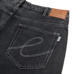 Hoddle Ranger Jeans - Black Wash -DADDIES Skate Gear BQ84CB3 4