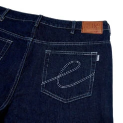 Hoddle Ranger Jeans - Indigo/White Stitch -DADDIES Skate Gear BQ84CB6 4