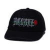 Hoddle Rose Hat - Black Denim 2 Hoddle Rose Hat - Black Denim -DADDIES Skate Gear BQ84CBE 1