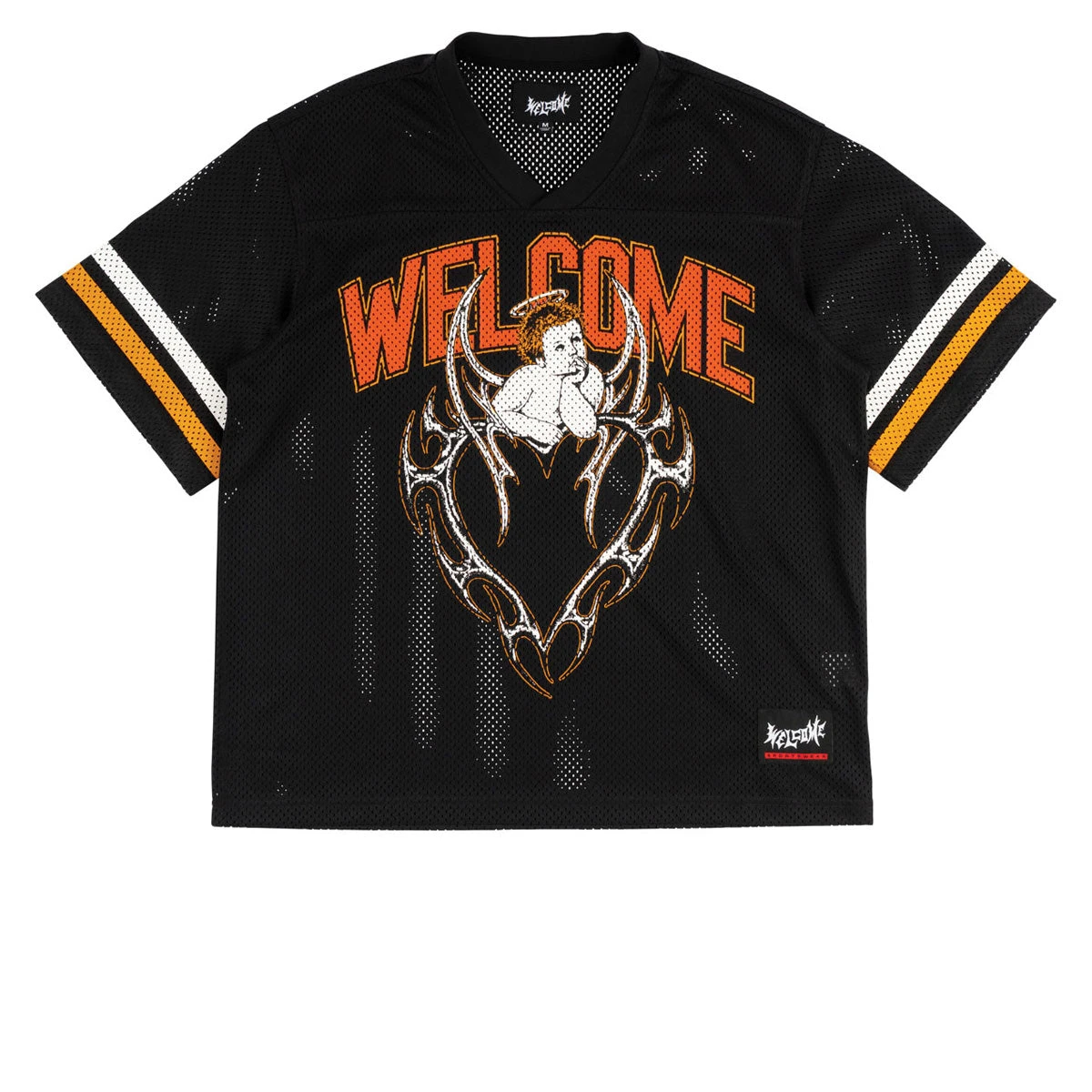 Welcome Cupid Football Jersey - Black 3 Welcome Cupid Football Jersey - Black