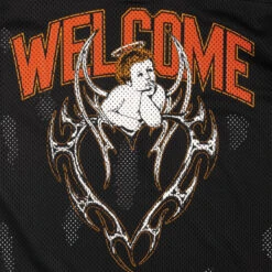 Welcome Cupid Football Jersey - Black 9 Welcome Cupid Football Jersey - Black -DADDIES Skate Gear BQ84D50 3