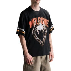 Welcome Cupid Football Jersey - Black 10 Welcome Cupid Football Jersey - Black -DADDIES Skate Gear BQ84D50 4