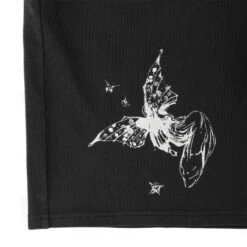 Welcome Dual Enzyme-Wash Shorts - Vintage Black -DADDIES Skate Gear BQ84D58 3