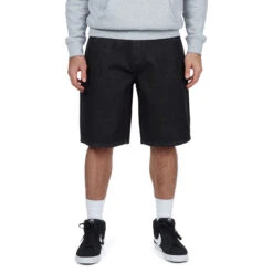 CCS 97 Star Denim Shorts - Black