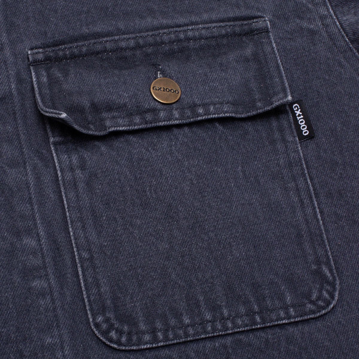 GX1000 Chore Coat Jacket - Dark Blue Wash 6 GX1000 Chore Coat Jacket - Dark Blue Wash - Image 4