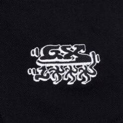 GX1000 Baggy Pants - Black 2025 -DADDIES Skate Gear BQ85494 3