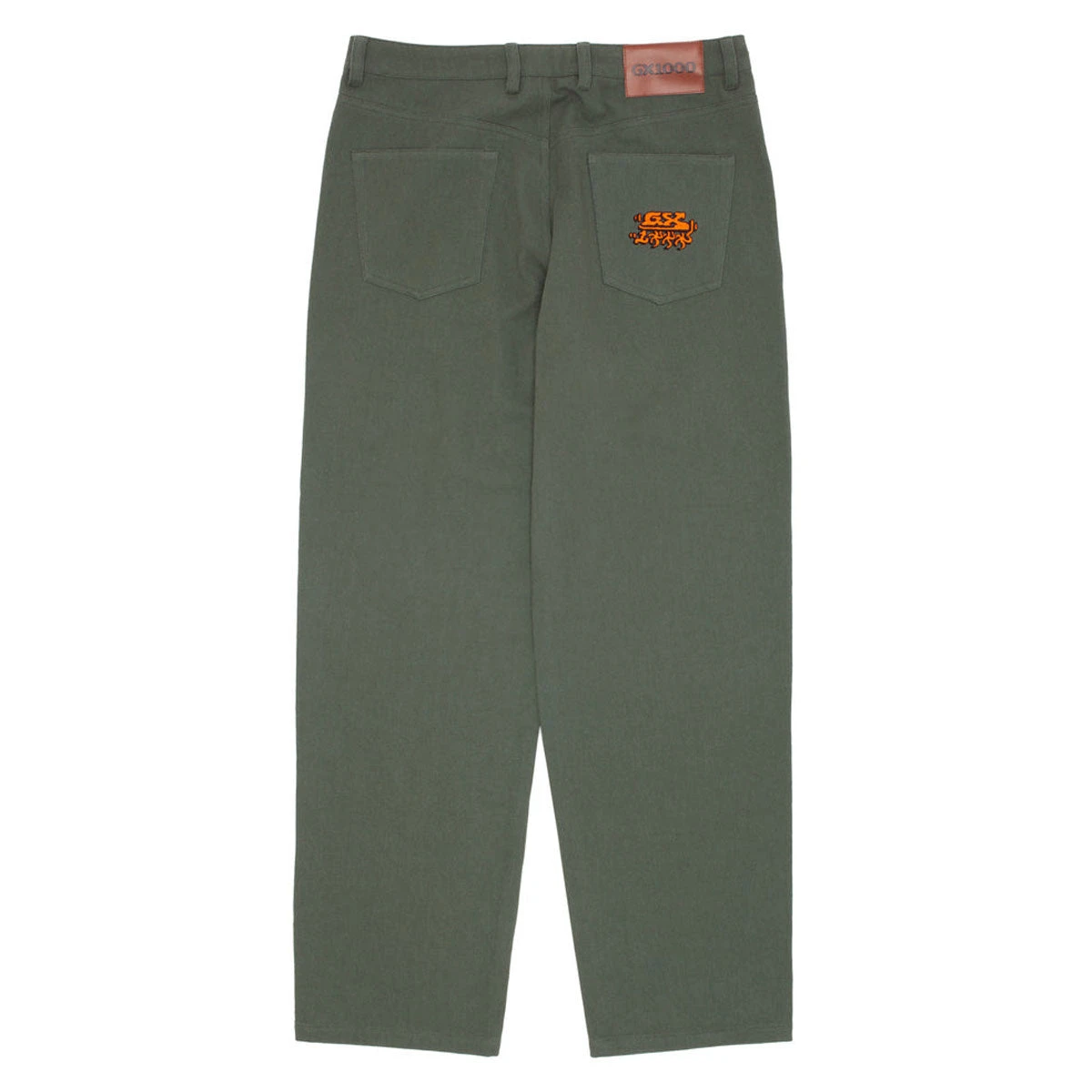 GX1000 Baggy Pants - Olive 4 GX1000 Baggy Pants - Olive - Image 2