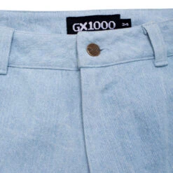 GX1000 Trouser Pants - Light Blue Wash -DADDIES Skate Gear BQ8549D 5