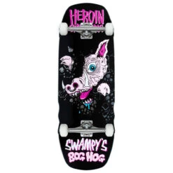 Heroin Swampy's Bog Hog Skateboard Complete - 10.75"