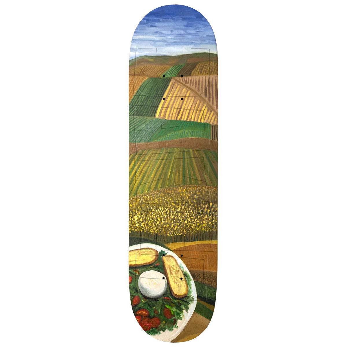 Baker Jacopo Carozzi Il Pranzo Skateboard Deck - 8.38" 3 Baker Jacopo Carozzi Il Pranzo Skateboard Deck - 8.38"