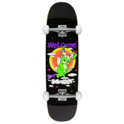 Welcome Full Moon Nora On A Sphynx Skateboard Complete - Black - 8.80"