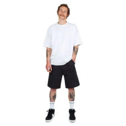 CCS Surplus Herringbone Shorts - Black -DADDIES Skate Gear BQ859FD 7