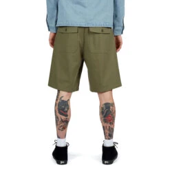 CCS Surplus Herringbone Shorts - Olive -DADDIES Skate Gear BQ85A1B 6