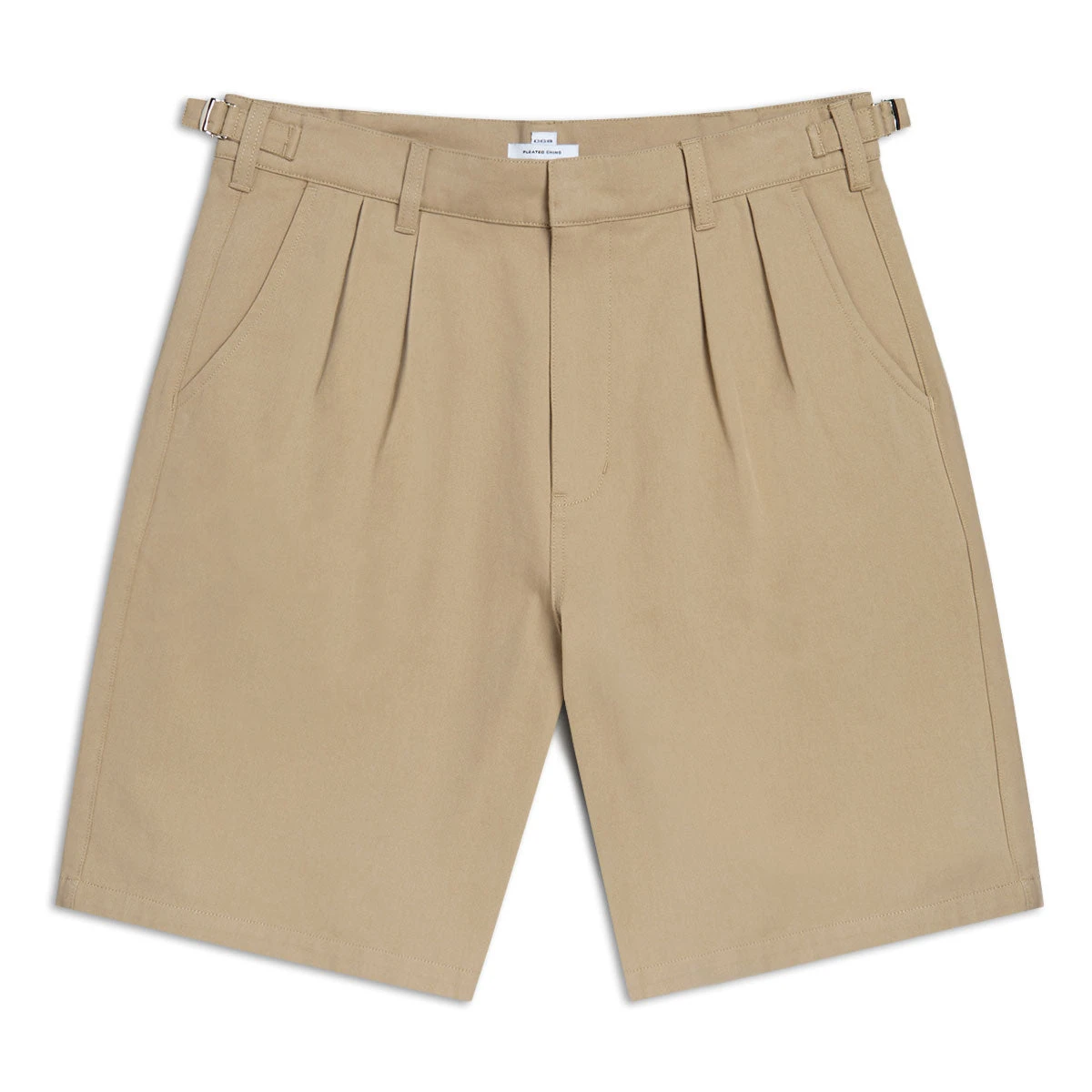 CCS Pleated Chino Shorts - Khaki 4 CCS Pleated Chino Shorts - Khaki - Image 2