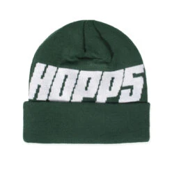 Hopps Bighopps Knitted Beanie - Hunter Green/White