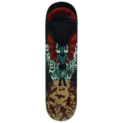 Metal Jersey Devil Skateboard Deck - 8.375"
